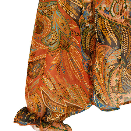 Etro Multicolor Silk Blouse