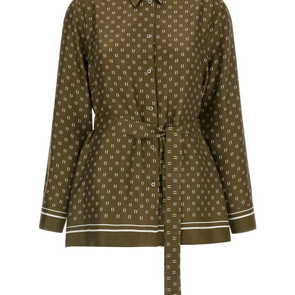 Max Mara Bicolor Silk Blouse Max Mara