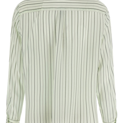 Max Mara Bicolor Silk Blouse
