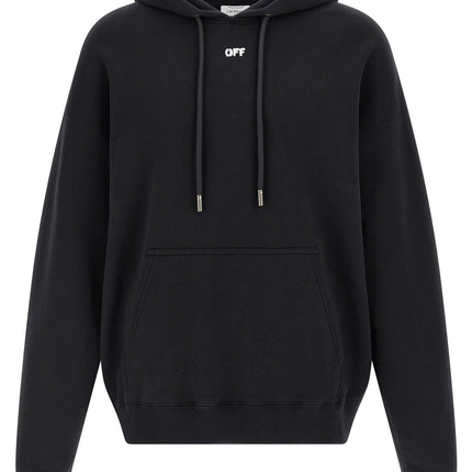 Off-White Black Cotton Sweatshirt