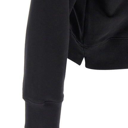Off-White Black Cotton Sweatshirt