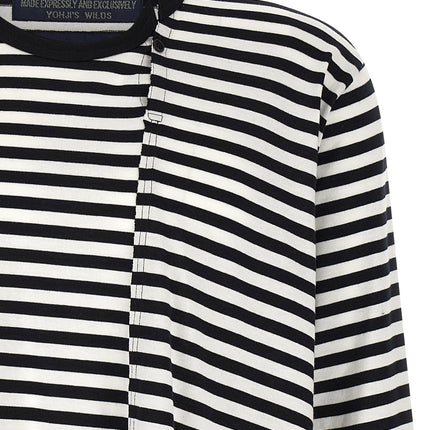 Yohji Yamamoto Bicolor Cotton Cardigan
