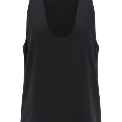 Armarium Black Silk Tank Tops