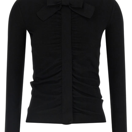 Valentino Garavani Black Viscose Cardigan