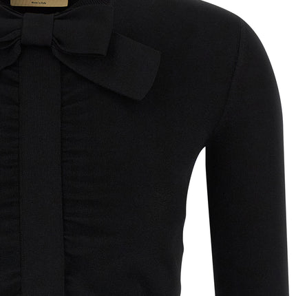 Valentino Garavani Black Viscose Cardigan