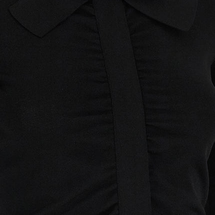 Valentino Garavani Black Viscose Cardigan