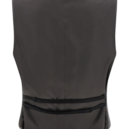 Armarium Gray Virgin Wool Sleeveless Jacket