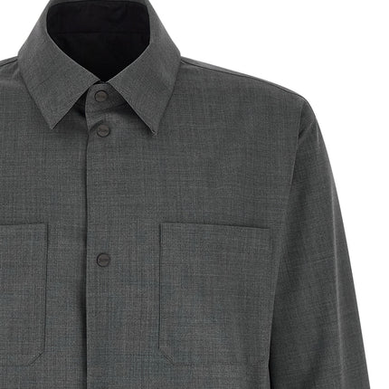 Herno Gray Polyester Full-Length Jacket