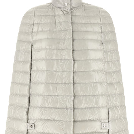 Herno Gray Polyamide Full-Length Jacket