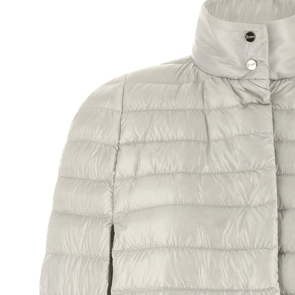 Herno Gray Polyamide Full-Length Jacket