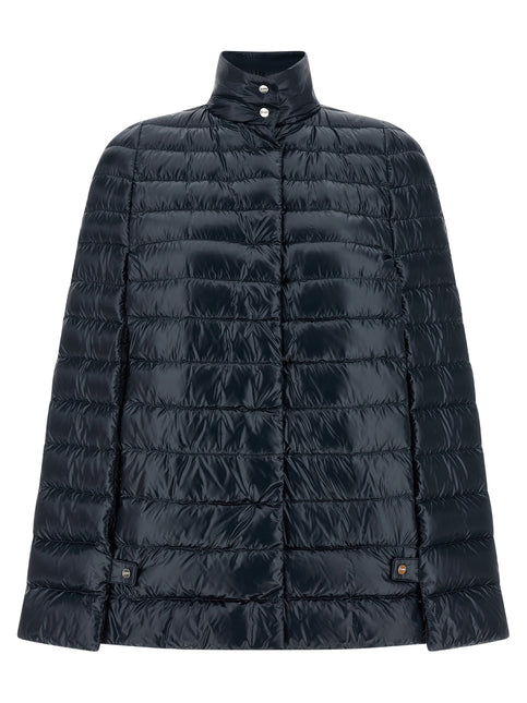 Herno Blue Polyamide Coat