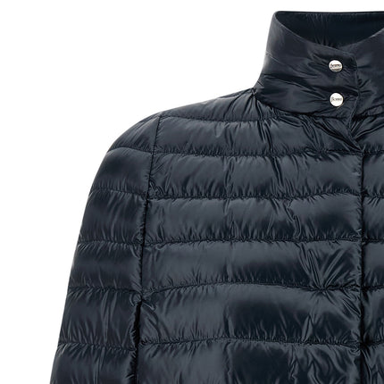 Herno Blue Polyamide Coat