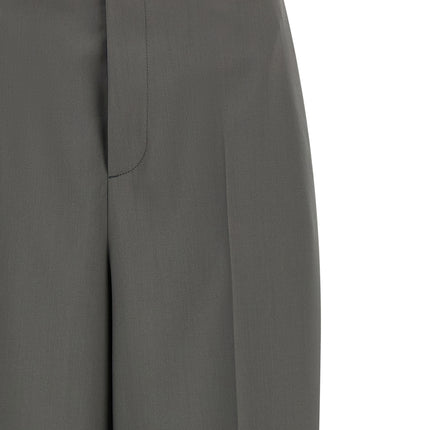 Armarium Gray Virgin Wool Dress Pants