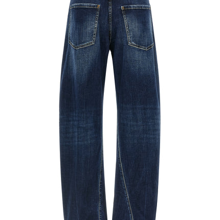 Dsquared² Blue Cotton Relaxed Fit Jeans