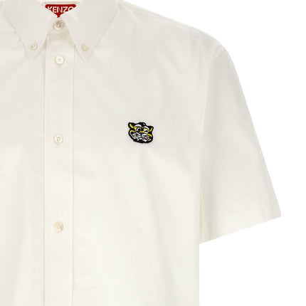 Kenzo White Cotton Blouse
