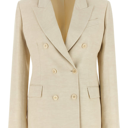 P.A.R.O.S.H. Beige Viscose Blazer