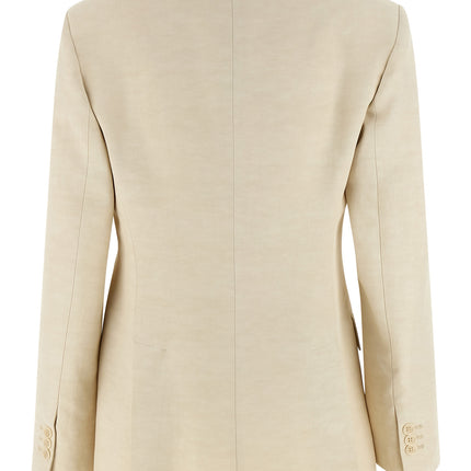 P.A.R.O.S.H. Beige Viscose Blazer