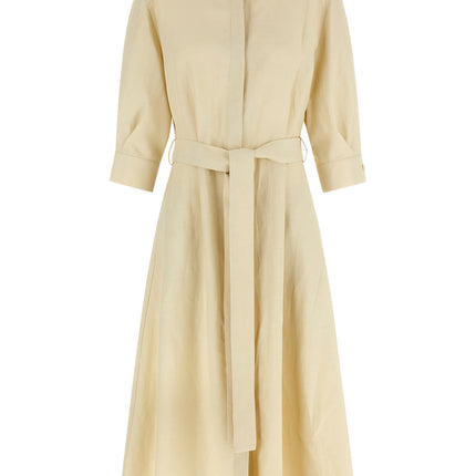 P.A.R.O.S.H. Beige Viscose Long Dress
