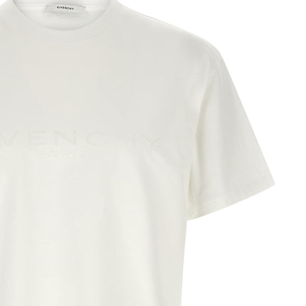Givenchy White Cotton T-Shirt