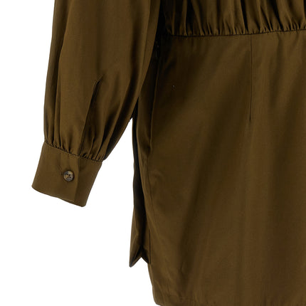 7 For All Mankind Brown Cotton Short Dress