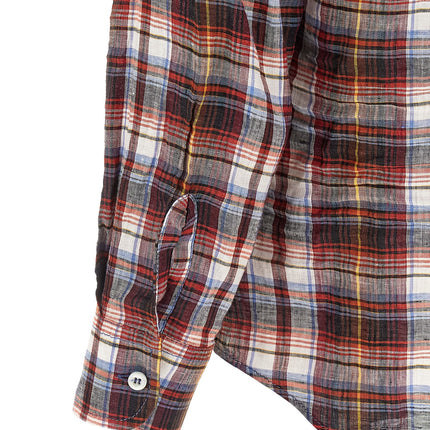Dsquared² Multicolor Linen Blouse