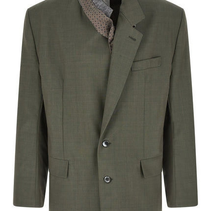 Magliano Bicolor Virgin Wool Blazer