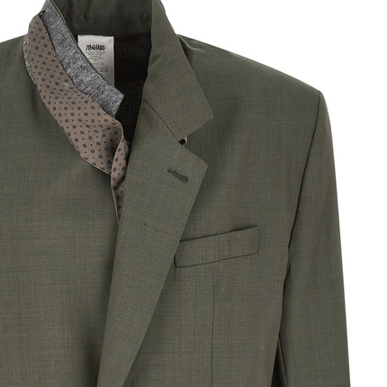 Magliano Bicolor Virgin Wool Blazer