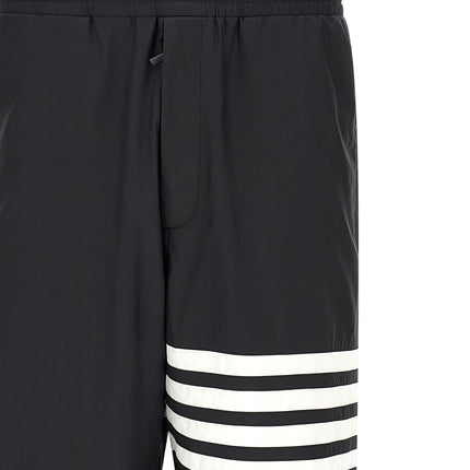 Thom Browne Blue Polyamide Joggers (Workout Pants)