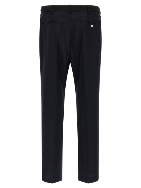 Marni Blue Virgin Wool Casual Pants