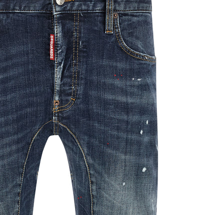 Dsquared² Blue Cotton Jeans Denim