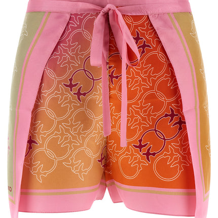PINKO Multicolor Viscose Shorts