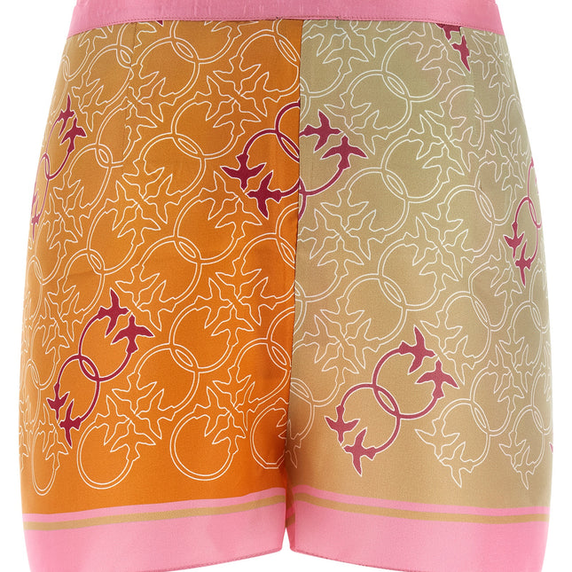 PINKO Multicolor Viscose Shorts