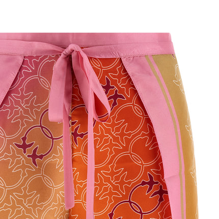 PINKO Multicolor Viscose Shorts