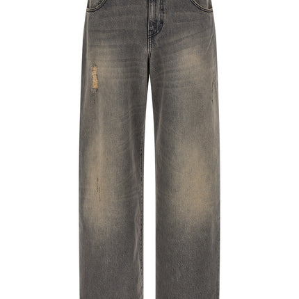 SÉFR Black Cotton Jeans Denim
