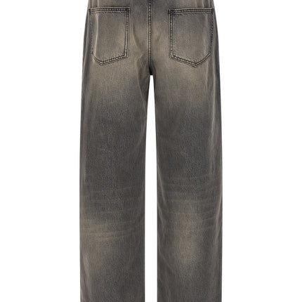 SÉFR Black Cotton Jeans Denim
