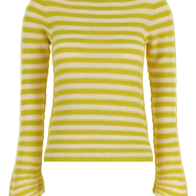 Twinset Bicolor Cotton Cardigan