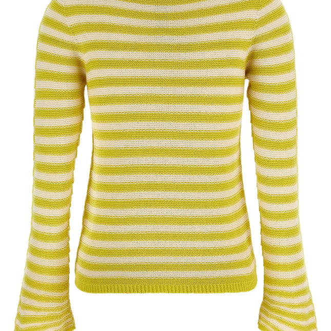 Twinset Bicolor Cotton Cardigan
