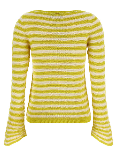 Twinset Bicolor Cotton Cardigan