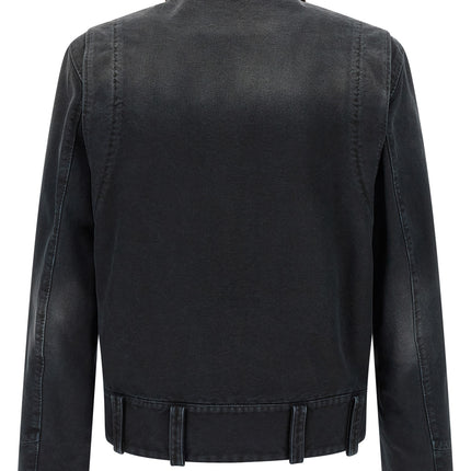 Marni Gray Cotton Denim Jacket
