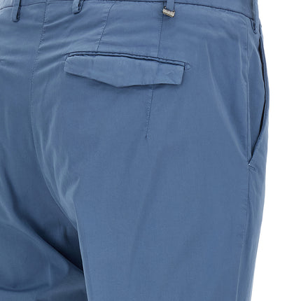 PT Torino Blue Cotton Casual Pants
