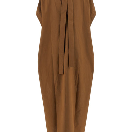 Armarium Brown Cotton Long Dress