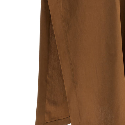 Armarium Brown Cotton Long Dress