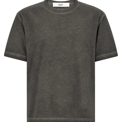 SÉFR Gray Cotton T-Shirt