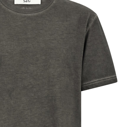 SÉFR Gray Cotton T-Shirt