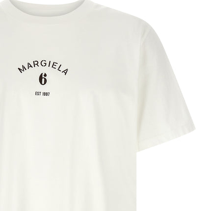 MM6 Maison Margiela White Cotton T-Shirt
