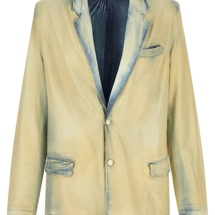 Diesel Beige Lyocell Blazer