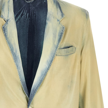 Diesel Beige Lyocell Blazer
