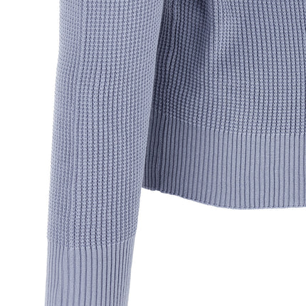 Ballantyne Blue Cotton Cardigan