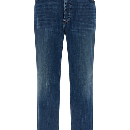 Department 5 Blue Cotton Cropped Jeans