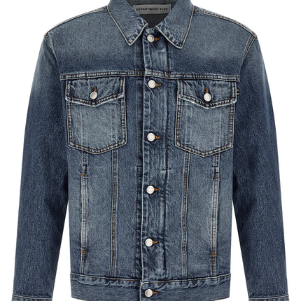 Department 5 Blue Cotton Denim Jacket